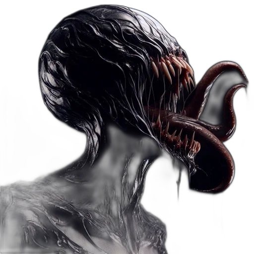 creature, mask, hair, animal transparent PNG cut-out