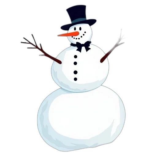 hat, cartoon, concept art, snow transparent PNG cut-out