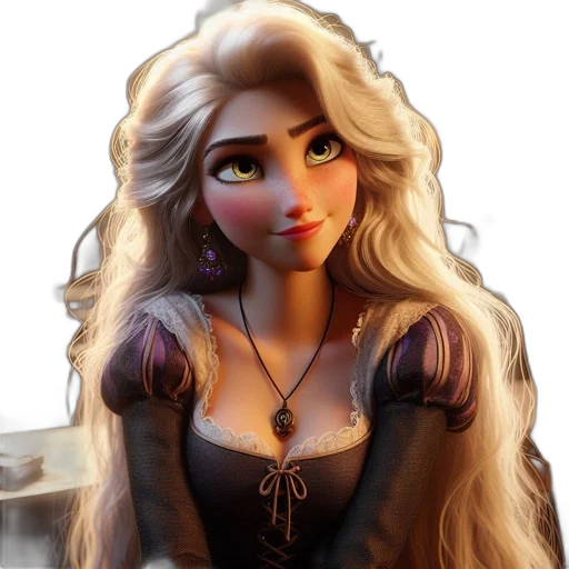 dress, jewelry, fantasy art, cartoon transparent PNG cut-out