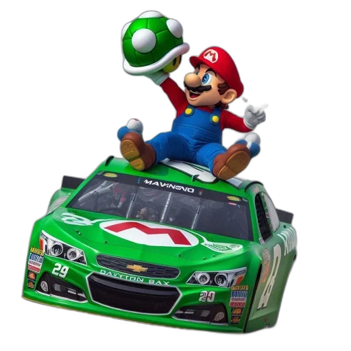 car, animal, weapon, 3d render transparent PNG cut-out