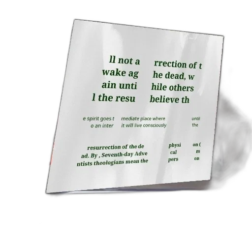 3d render, fog, poster, text transparent PNG cut-out
