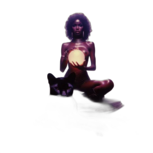 jewelry, creature, staff, hair transparent PNG cut-out