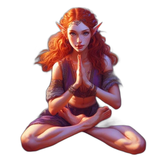 fantasy art, concept art, pixel art, comic book art transparent PNG cut-out