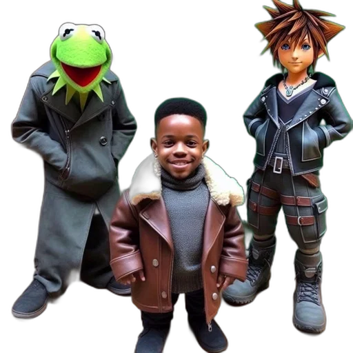 jacket, concept art, 3d render, pixel art transparent PNG cut-out