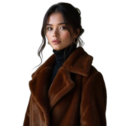 jacket, staff, photorealistic, earth tones transparent PNG cut-out