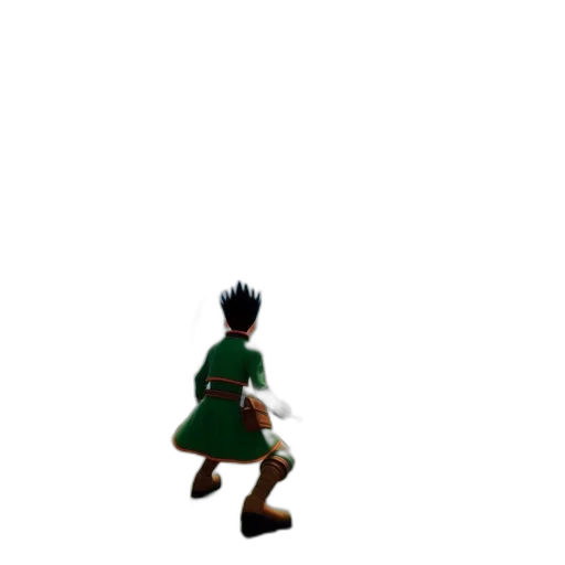 dress, robot, staff, weapon transparent PNG cut-out