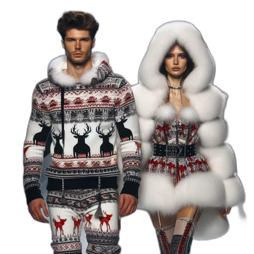 jacket, concept art, 3d render, snow transparent PNG cut-out