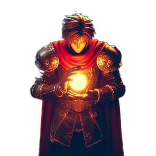 mask, sword, staff, jacket transparent PNG cut-out