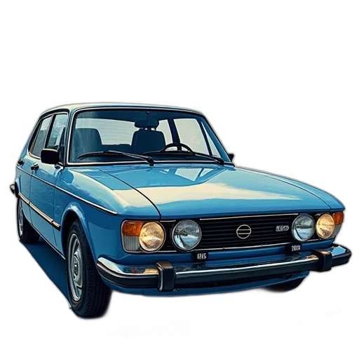 car, photorealistic, 3d render, saab transparent PNG cut-out