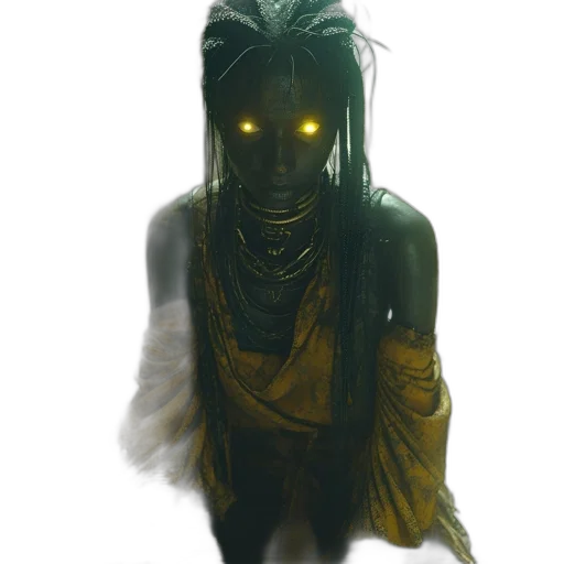 mask, creature, face, staff transparent PNG cut-out