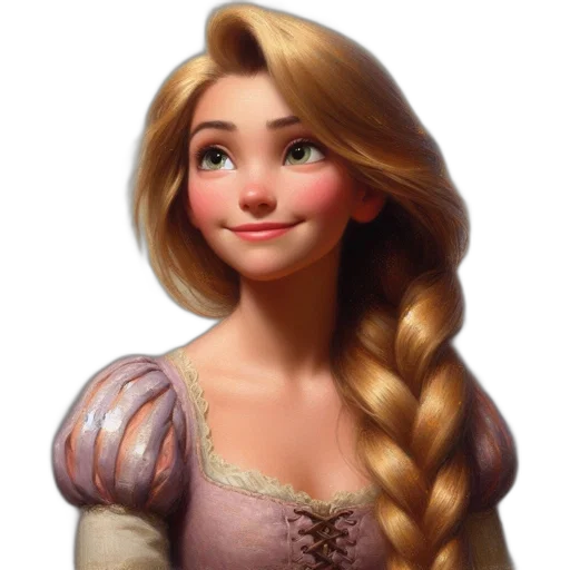 dress, face, hair, crown transparent PNG cut-out