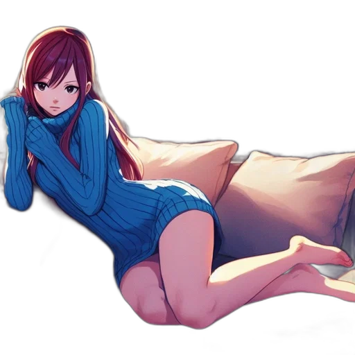 dress, creature, jacket, anime transparent PNG cut-out
