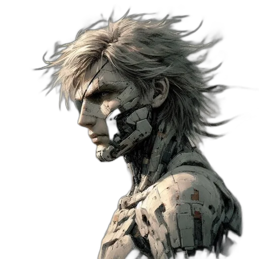 face, mask, concept art, fantasy art transparent PNG cut-out