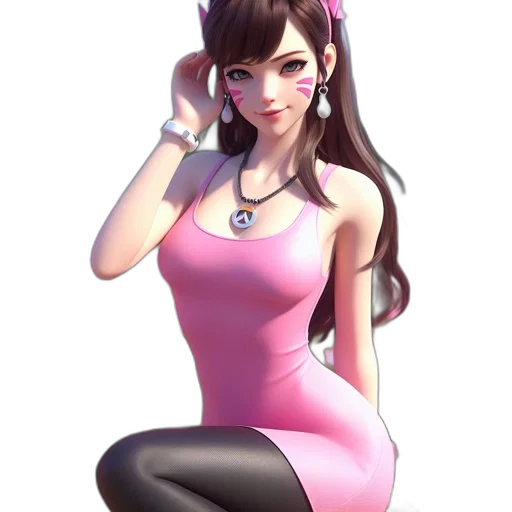 dress, staff, jewelry, concept art transparent PNG cut-out