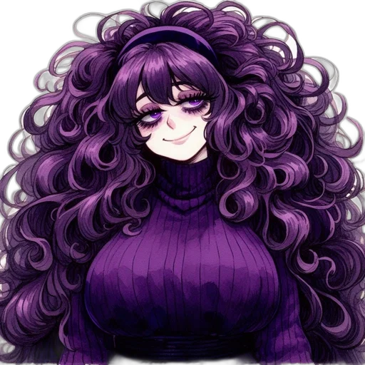 hair, face, mask, creature transparent PNG cut-out