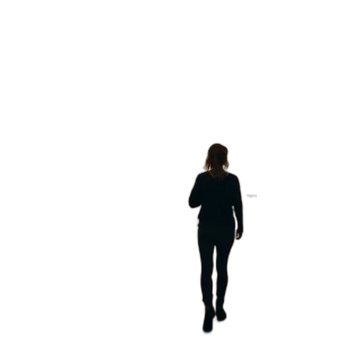 jacket, dress, staff, robot transparent PNG cut-out