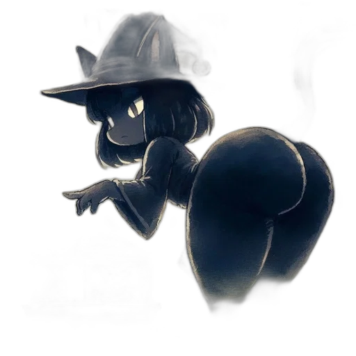 hat, staff, robot, weapon transparent PNG cut-out