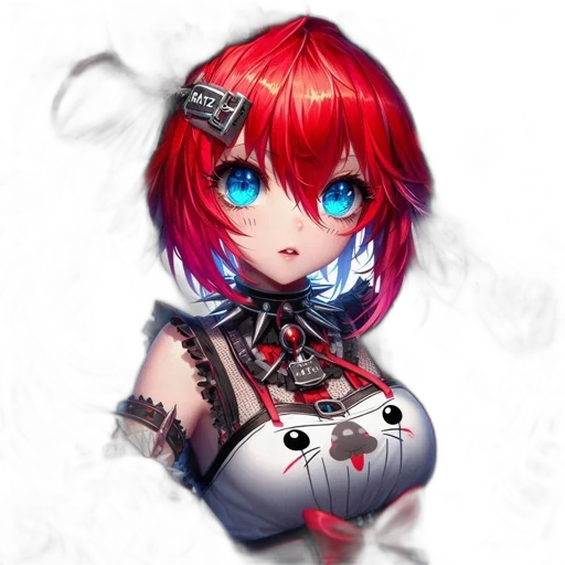 robot, staff, weapon, dress transparent PNG cut-out