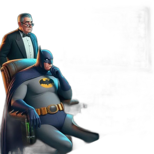 concept art, comic book art, 3d render, cartoon transparent PNG cut-out