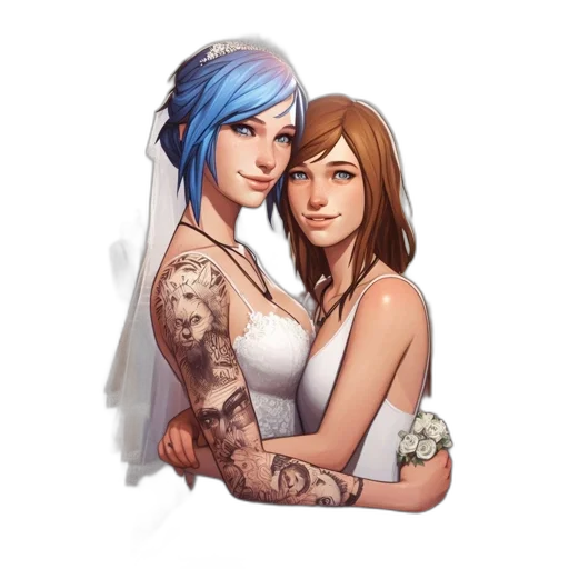 dress, jewelry, concept art, fantasy art transparent PNG cut-out