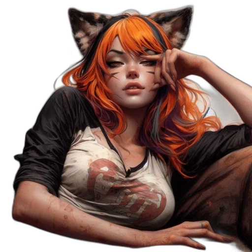 fantasy art, comic book art, photorealistic, concept art transparent PNG cut-out