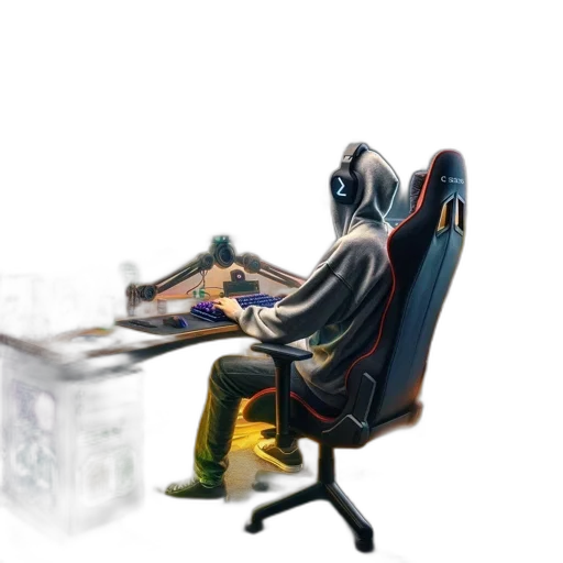 robot, furniture, jacket, mask transparent PNG cut-out
