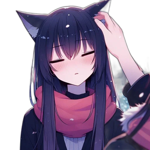 hat, mask, staff, creature transparent PNG cut-out