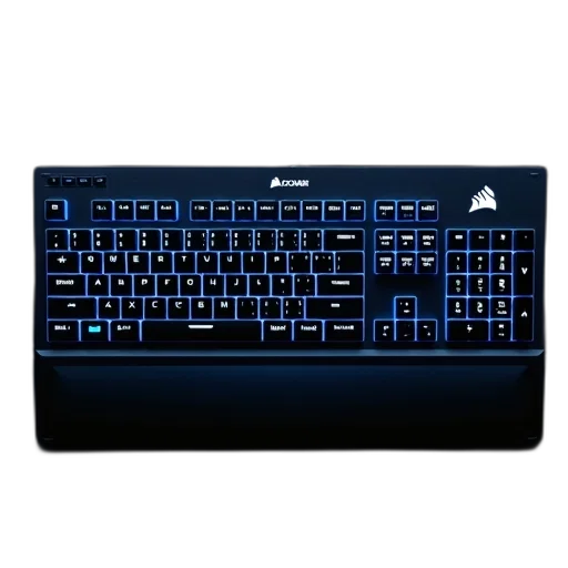 cyberpunk, 3d render, blue, black transparent PNG cut-out