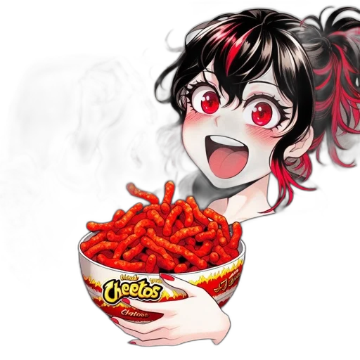 food, creature, crown, photorealistic transparent PNG cut-out