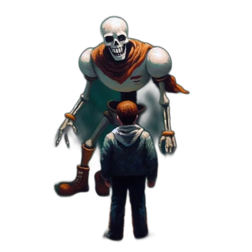 robot, creature, mask, weapon transparent PNG cut-out
