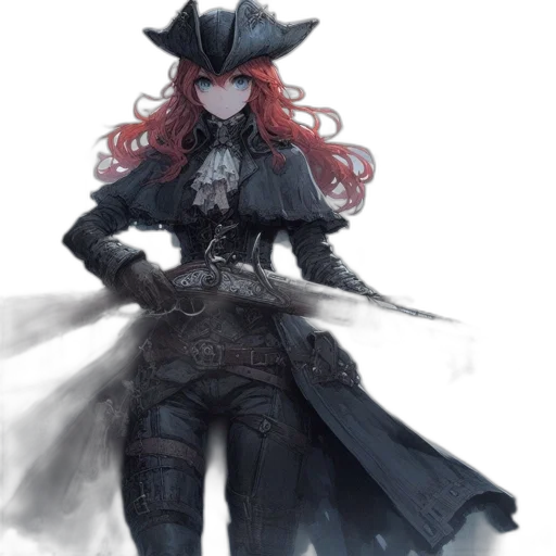 sword, weapon, hat, staff transparent PNG cut-out