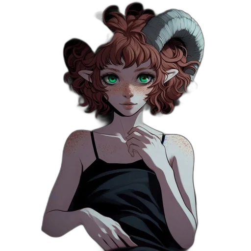 mask, staff, creature, crown transparent PNG cut-out