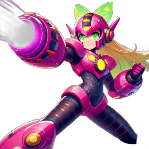 weapon, robot, staff, concept art transparent PNG cut-out