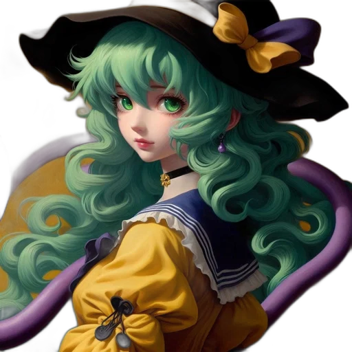 hat, staff, face, crown transparent PNG cut-out