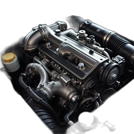 car, 2003, isuzo, turbocharger transparent PNG cut-out