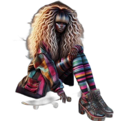 hair, shoes, concept art, cartoon transparent PNG cut-out