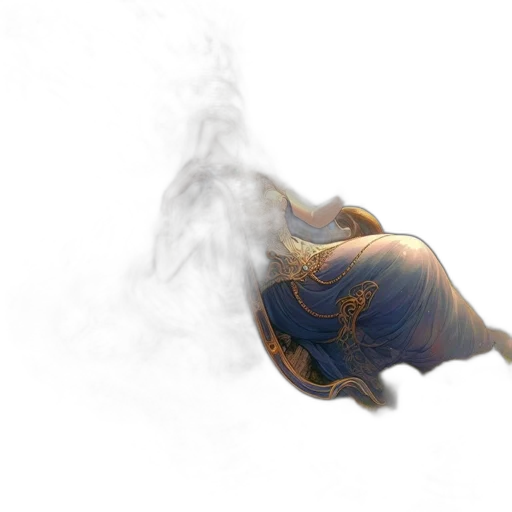 hair, mask, dragon, crown transparent PNG cut-out