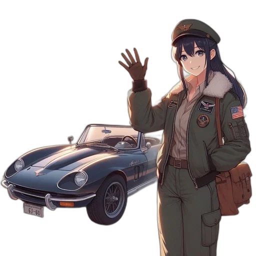 car, jacket, weapon, animal transparent PNG cut-out