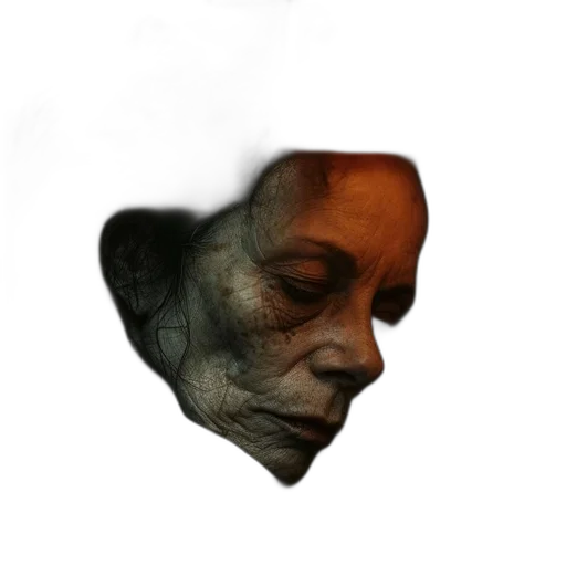 face, mask, robot, creature transparent PNG cut-out