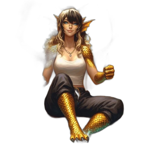 staff, dragon, fantasy art, concept art transparent PNG cut-out