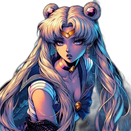 anime, fantasy art, pixel art, concept art transparent PNG cut-out