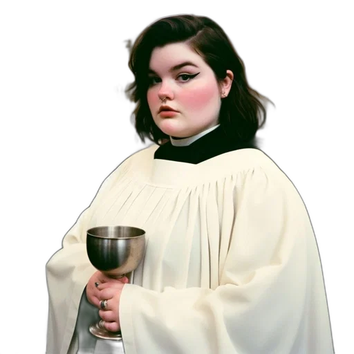 staff, dress, concept art, photorealistic transparent PNG cut-out