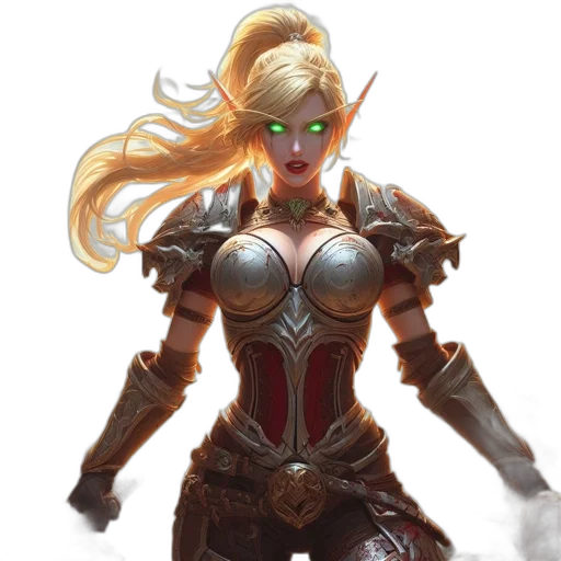 fantasy art, concept art, 3d render, comic book art transparent PNG cut-out