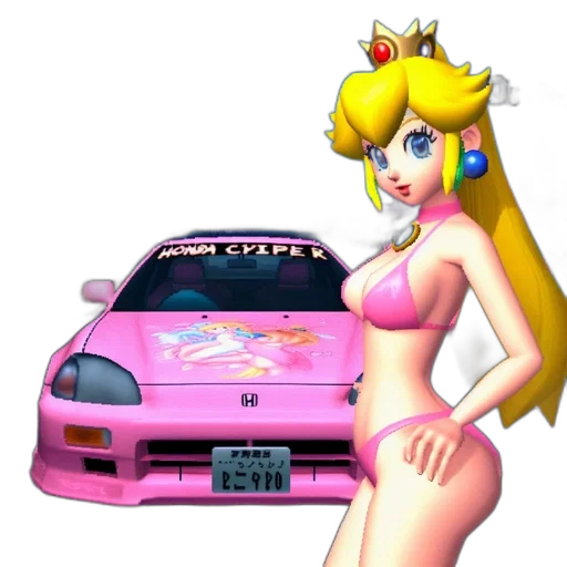 car, dress, weapon, crown transparent PNG cut-out
