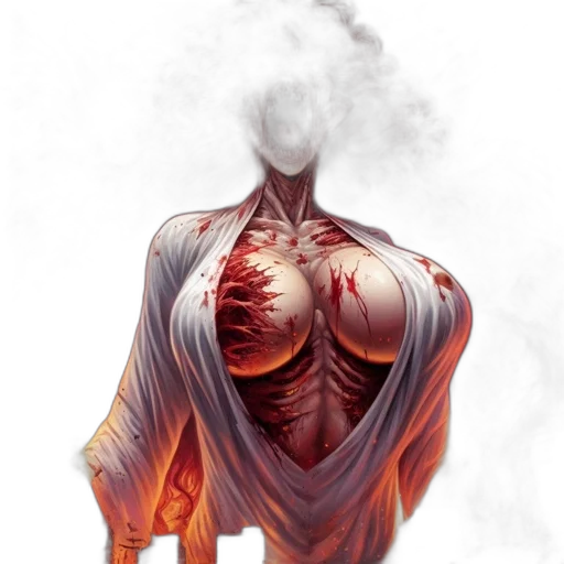 mask, comic book art, concept art, fantasy art transparent PNG cut-out