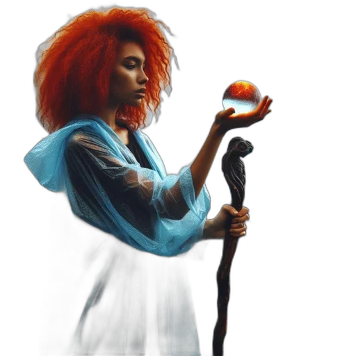 staff, sword, weapon, dress transparent PNG cut-out