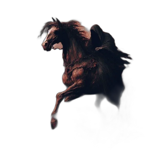 animal, creature, dragon, hair transparent PNG cut-out