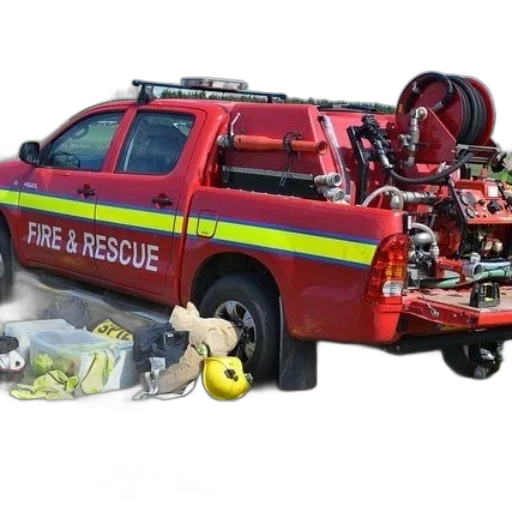 weapon, fire, red, rescue transparent PNG cut-out