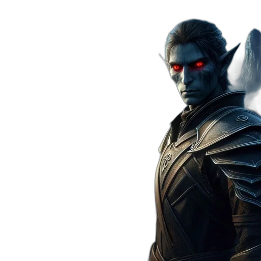 mask, concept art, fantasy art, 3d render transparent PNG cut-out