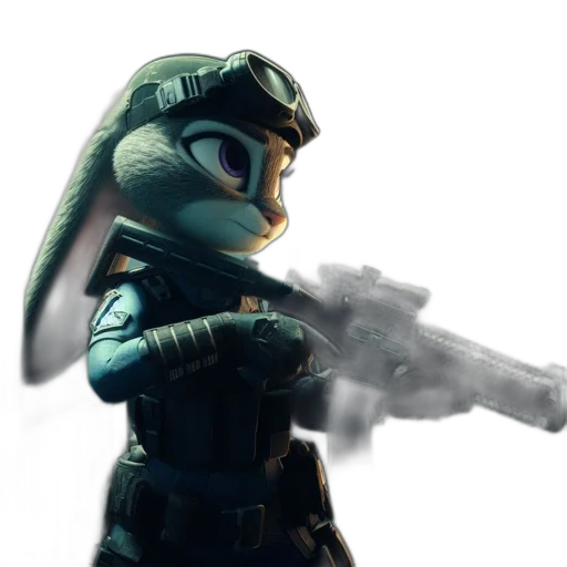 weapon, robot, mask, staff transparent PNG cut-out